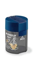 Długopisy - STAEDTLER 512 podwójna końcówka z dwoma otworami do różnych formatów długopisów, pojedynczy produkt Noris Design, półka, 10 temperówek, 512 003 - miniaturka - grafika 1