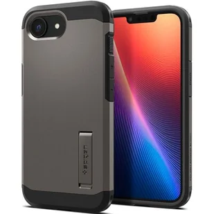 Etui SPIGEN Tough Armor Mag MagSafe do Apple iPhone 16e Szary - Etui i futerały do telefonów - miniaturka - grafika 1