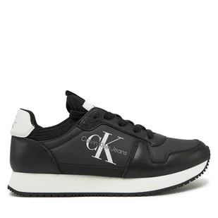 Sneakersy Calvin Klein Jeans YW0YW01616 Czarny - Sneakersy damskie - miniaturka - grafika 1