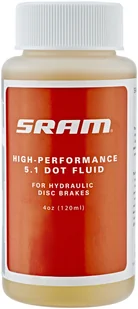 Sram SRAM Hydraulic Disc Brake Oil 115ml DOT 5.1 2021 Akcesoria do hamulców tarczowych 03172202 - Części rowerowe - miniaturka - grafika 1