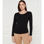 Bluzki damskie - Tommy Hilfiger Bluzka | Slim Fit - miniaturka - grafika 1