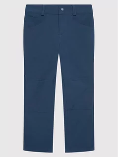 Spodnie i spodenki dla chłopców - Reima Spodnie materiałowe Mighty 532189S Granatowy Regular Fit - grafika 1