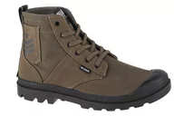 Buty sportowe męskie - Buty Palladium Pampa Hi Army M 78583-309-M brązowe - miniaturka - grafika 1