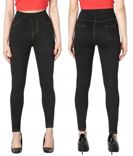Spodnie Damskie Legginsy Jegginsy Rurki 1016-1 r M - Spodnie damskie - miniaturka - grafika 1