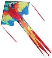 Zabawki i gry sportowe - Duży latawiec z ogonem w barwach egzotycznej PAPUGI 117x229 - miniaturka - grafika 1