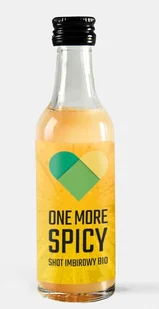 Bio SHOT OWOCOWY IMBIR - KURKUMA - MIÓD - PIEPRZ CAYENNE 50 ml - ONE MORE LUV - Soki i napoje niegazowane - miniaturka - grafika 1