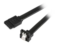 Kable komputerowe i do monitorów - Silver Monkey Kabel SATA III, kątowy, 0,5m czarny - miniaturka - grafika 1