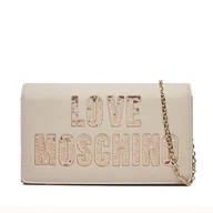 Torebki damskie - Love Moschino JC4293PP0IKK11A, Torba Na Ramię Damska, Kość słoniowa, Kość słoniowa - miniaturka - grafika 1