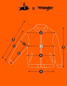 Kurtki męskie - Wrangler UTILITY JACKET Navy dwustronna kurtka męska bawełniana katana XXL - miniaturka - grafika 1