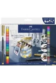 Pisak kreatywny 30 kolorów - Flamastry Pisak kreatywny 30 kolorów - Flamastry - miniaturka - grafika 1