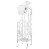 Stojaki i wieszaki na papier toaletowy - Stojak na papier toaletowy z pojemnikiem - miniaturka - grafika 1