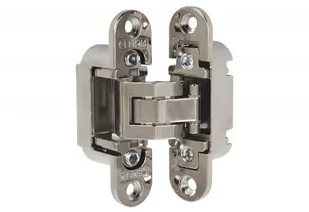 Zawias wpuszczany NIEWIDOCZNY regulacja 3D nikiel, uniwersalny, metalowy W 978 (za-pl-272) - Zawiasy, okucia i inne akcesoria - miniaturka - grafika 1