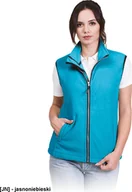 Odzież robocza - R.E.I.S. VHONEY-L - bezrękawnik damski z polaru, kołnierz ze stójką - jasnoniebieski 2XL - miniaturka - grafika 1