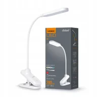 Lampy stojące - Lampka biurkowa Led Videx Helsinki biały moc do 6 W - miniaturka - grafika 1
