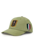 Czapki męskie - Aeronautica Militare Czapka z daszkiem 251HA1150CT3043 Zielony - miniaturka - grafika 1