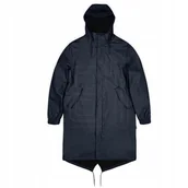 Płaszcze damskie - Kurtka, płaszcz przeciwdeszczowy Rains unisex Fishtail Parka W3 18140 47 XS - miniaturka - grafika 1