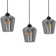 Lampy sufitowe - Milagro Lampa wisząca SANTIAGO SMOKED 3xE27 MLP6612 - miniaturka - grafika 1