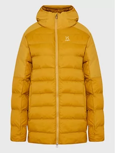 Haglöfs Kurtka puchowa Dala 605632 Żółty Regular Fit - Kurtki i kamizelki sportowe damskie - miniaturka - grafika 1