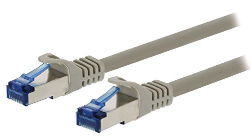 Valueline vlcp85320e05 0,5 m Cat6 a S/FTP (STP) szary kabel sieciowy – kabel sieciowy (0,5 m, CAT6 A, S/FTP (STP), RJ-45, RJ-45, szary)