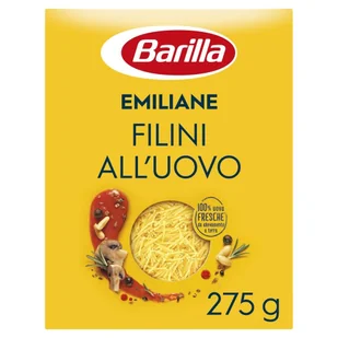 Barilla Emiliane Filini nr 014 - makaron jajeczny niteczki (275 g) - Makaron - miniaturka - grafika 1