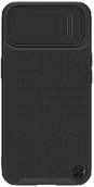 Etui i futerały do telefonów - Nillkin Textured S Magnetic Case etui iPhone 14 Plus pokrowiec MagSafe z osłoną na aparat czarny - miniaturka - grafika 1