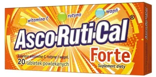 Jelfa Ascorutical forte 20 szt. - Przeziębienie i grypa Jelfa Ascorutical forte 20 szt. - Przeziębienie i grypa - miniaturka - grafika 1