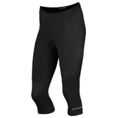 Spodenki rowerowe - Spodenki rowerowe KROSS 3/4 Damskie z Wkładką (rozmiar S) Czarny - miniaturka - grafika 1