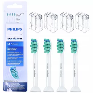 Philips Końcówki wymienne SONICARE ProResults Standard HX6014/39 4 szt. - Końcówki do szczoteczek elektrycznych - miniaturka - grafika 2