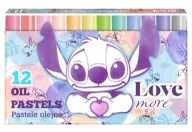 Przybory szkolne - Disney Fashion. Pastele olejne 12 kolorów. Pastel Stitch - Patio - miniaturka - grafika 1