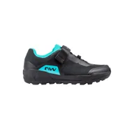 Buty rowerowe - Buty rowerowe mtb damskie NORTHWAVE Escape Evo 2 Wmn czarny - miniaturka - grafika 1