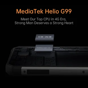OUKITEl WP27 Rugged 12GB/256GB Szary - Telefony komórkowe - miniaturka - grafika 5