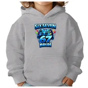 Bluzy dla dziewczynek - BLUZA DZIECIĘCA 67 SIX SEVEN VIRAL GAMER BRUH 110-116 CHŁOPIĘCA DZIEWCZĘCA - miniaturka - grafika 1