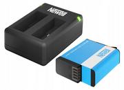 Baterie i akcesoria - Ładowarka + Akumulator Bateria do GoPro 5 6 7 - miniaturka - grafika 1