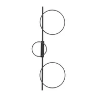 Lampy sufitowe - Ledowy plafon czarne obręcze 100cm 3000K 10816 z serii CIRCOLO LED - miniaturka - grafika 1