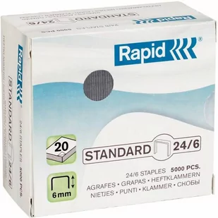 Zszywki RAPID STANDARD 24/6 5000 szt. - X08280 - Zszywki - miniaturka - grafika 1