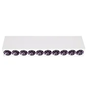 Lampy sufitowe - Przysufitowa lampa X-LINE C0254 Maxlight LED 14W 3000K podłużna biały czarny - miniaturka - grafika 1