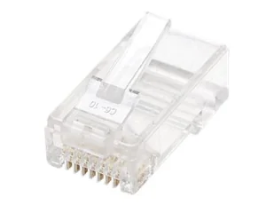 Wtyk RJ45 Utp na drut 8p8c kat.5e słoik 100szt. - Wtyczki i adaptery - miniaturka - grafika 5