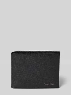 Portfel skórzany z fakturowanym wzorem model ‘WARMTH BIFOLD’ - Portfele - miniaturka - grafika 1