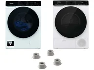 Zestawy AGD - GORENJE WPNA84A2TSWIFI/PL 8 kg 1400 obr A-20% Program Extra Hygiene Programy szybkie 59/32/20’ WiFi ConnectLife + DPNA83WIFI/PL NatureDry Szybkie suszenie 89’ WiFi ConnectLife + Nóżki próżniowe AW012 - miniaturka - grafika 1
