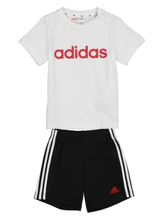 adidas 2-częściowy zestaw w kolorze biało-czarnym - Kaftaniki dla niemowląt - miniaturka - grafika 1
