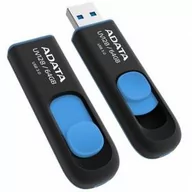 Pendrive - ADATA UV128 64GB (AUV128-64G-RBE) Niebieski - miniaturka - grafika 1