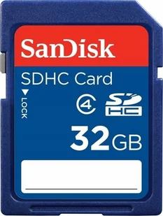 Karta SanDisk SDHC 32 GB Class 4 - Karty pamięci - miniaturka - grafika 1