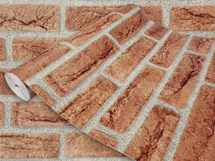 Samoprzylepna Okleina Meblowa Cegiełka Na Szafkę Regał Komodę 45x240 - Meble modułowe i akcesoria - miniaturka - grafika 1