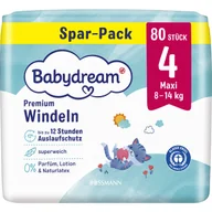 Pieluchy - Babydream Prem Windeln Gr. 4 Maxi 8-14 kg 80 szt. - miniaturka - grafika 1
