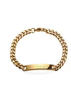 Bransolety męskie - U.S. Polo Assn. Pozłacana bransoletka - miniaturka - grafika 1