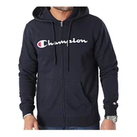 Bluzy sportowe męskie - BLUZA dresowa męska CHAMPION bawełna z kapturem - miniaturka - grafika 1