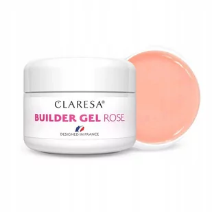 Claresa Builder Gel żel podkładowy Rose 25 g - Żele do paznokci - miniaturka - grafika 1