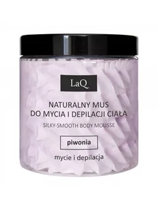 LaQ Kocica Piwonia mus do mycia i depilacji ciała 250ml - Depilacja - miniaturka - grafika 1
