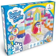 Masy plastyczne - Piasek kinetyczny SUPER SAND Zimowy Pałac 929034.004 - miniaturka - grafika 1