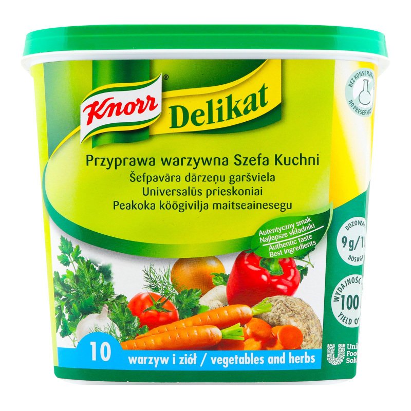 Knorr delikat przyprawa warzywna szefa kuchni 1kg
